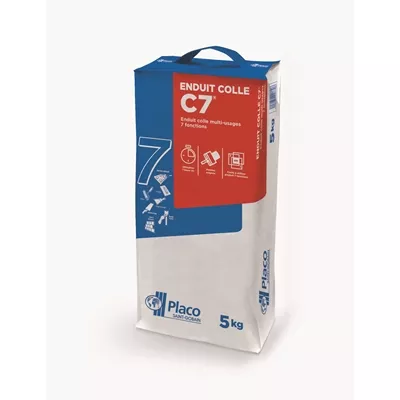 Enduit colle multi-usages (7 fonctions) C7 sac 5kg