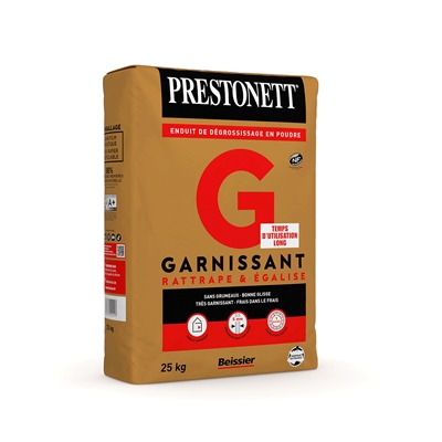 Enduit de dégrossissage garnissant en poudre Prestonett G Sac 25kg