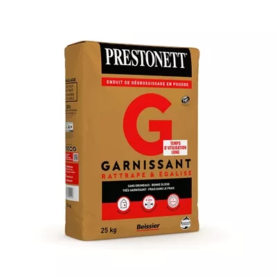 Enduit de dégrossissage garnissant en poudre Prestonett G Sac 25kg