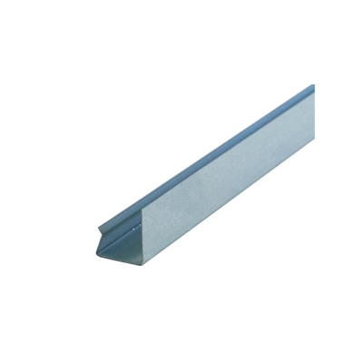 Rail acier Galva contre cloison ép. 28mm NF 3.00ml Siniat