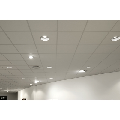 Dalle plafond laine de roche Minerval A ép. 12mm 60 x 60cm Blanc pqt 14.40m²