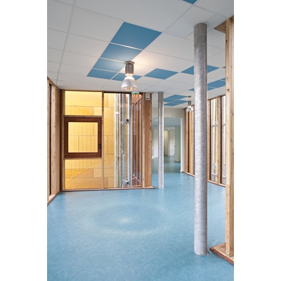 Dalle plafond laine de roche Tonga A ép. 22mm 60 x 60cm Blanc pqt 8.64m²