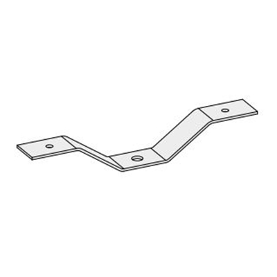 Demi collier acier Galva AC22 R. 87548 p/ système faux plafond boîte de 100
