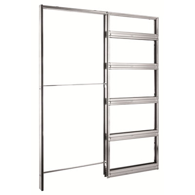 Châssis prémonté Unique ép. 95mm 204 x 83cm p/ plaque plâtre & porte ép. 40mm Eclisse