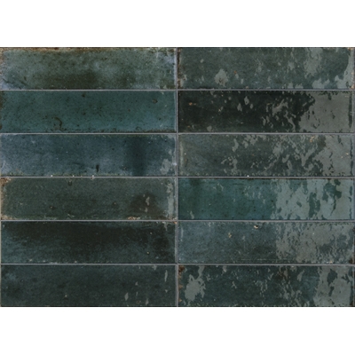 G.C. émaillé 6 x 24 ép. 10mm Lume M6RR Blue Lux pqt 0.52m²