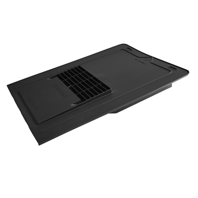 Chatière plate polypropylène Vepac 70cm² Ton Ardoise
