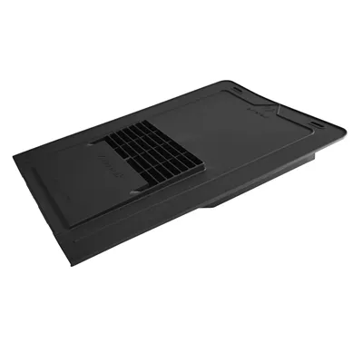 Chatière plate polypropylène Vepac 70cm² Ton Ardoise