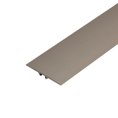 Barre de seuil Multifloor Plat MFDAE4000-T/100 larg. 40mm x 1.00ml Anodisé Titane