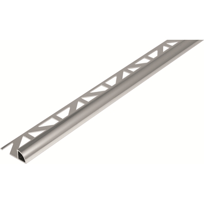 Profil Durondell alu DRAE100 1/4 rond ferme anodise arg.ht.10mm 2.50ml