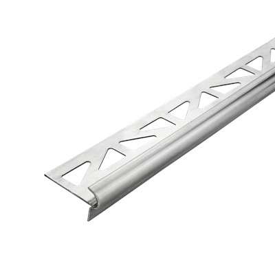Profil nez de marche inox Florentostep FSTE 110 ht. 11 x 32mm 2.50ml Naturel