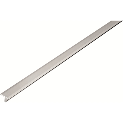 Profilé alu de transition TFAE 1400 larg. 14mm 2.50ml Anodisé Argent