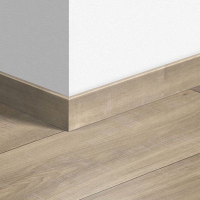 Plinthe Standard Mdf + décor stratifié ép. 12 x 58mm 2.40ml Chêne Havanna Naturel aspect raboté 01656
