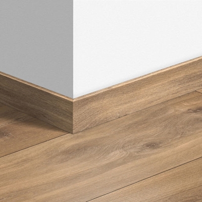 Plinthe Standard Mdf + décor stratifié ép. 12 x 58mm 2.40ml Chêne Minuit Naturel 01487