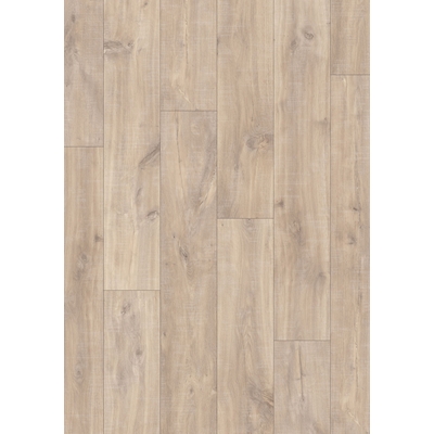 Sol stratifié Classic AC4 CL.32 monolame hydroseal ép. 8 x 190mm 1.20ml Chêne Havanna Naturel asp. rabot. 1656 pqt 1.50m