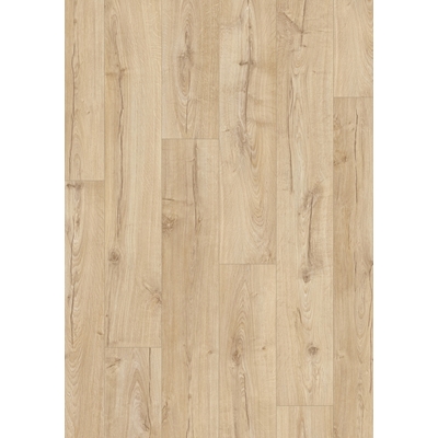 Sol stratifié Impressive AC4 CL.32 hydrofuge ép. 8mm 138 x 19cm Chêne Classique Beige 1847 pqt 1.835m²