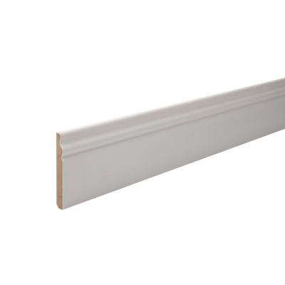 Plinthe Style médium prépeint ép. 14 x 110mm 2.44ml Blanc