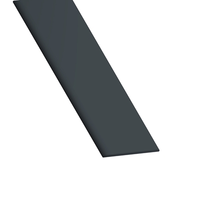 Plat pvc ép. 2 x 30mm 2.60ml Gris Anthracite