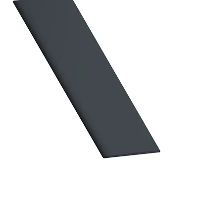 Plat pvc ép. 2 x 30mm 2.60ml Gris Anthracite