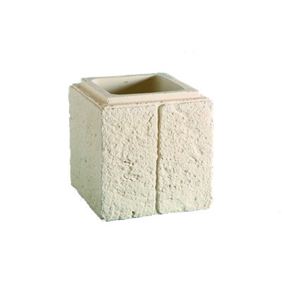 Element de pilier Renaissance PIR3 47 x 47 x 33cm Ton Pierre