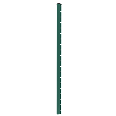 Poteau Axis 100 x 70mm ht. 2.00m Vert Ral 6005