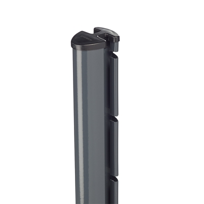 Poteau Axor 68 x 48mm ht. 2.00m Gris Anthracite Ral 7016