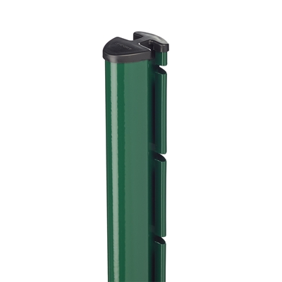 Poteau Axor 68 x 48mm ht. 2.50m Vert Ral 6005