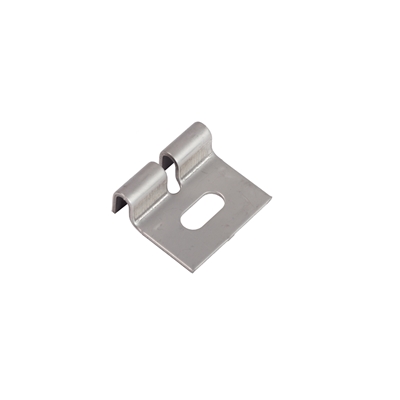 Attaches murales inox p/ fixation panneau clôture Sachet de 4