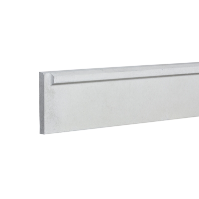 Plaque béton soub. 1/2 chaperon p/ poteau Axyle ép. 40mm 0.50 x 2.50ml Gris