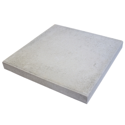 Dalle béton lisse classe T7 Carré d'Arc Calanco (Horizon) ép. 50mm 50 x 50cm Ventoux Gris