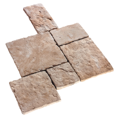 Dallage Bradstone Manoir ép. 40mm 6 formats Pack A = 6.075m² Gironde