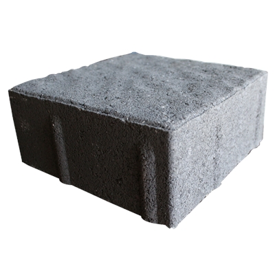 Pavé Carré d'Arc Lavardin finition brut ép. 60mm 15 x 15cm Anthracite