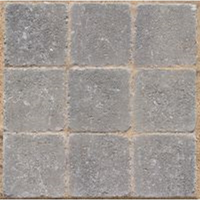 Pavé béton avec écarteurs p/ joint large ép. 60mm 15 x 15cm Newhedge Vieilli Grey