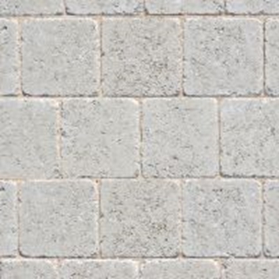 Pavé béton avec écarteurs p/ joint large ép. 60mm 15 x 15cm Newhedge Vieilli Ivory