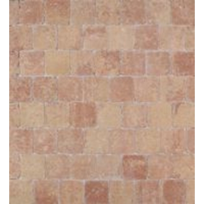 Pavé béton avec écarteurs p/ joint large ép. 60mm 15 x 15cm Newhedge Vieilli Sunset