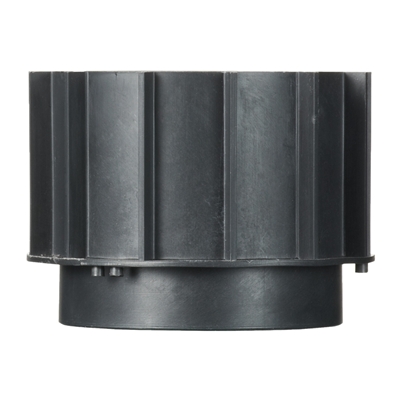 Rehausse PP Noir ht. 60mm p/ plot lambourde et dalle terrasse