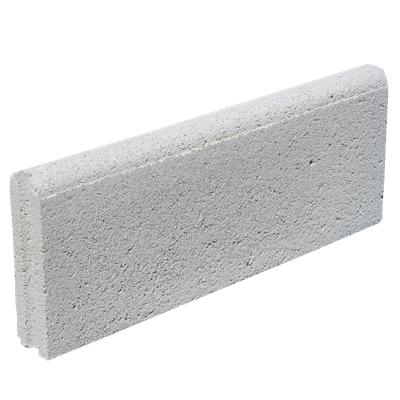 Bordurette béton droite ép. 50mm x 24cm 0.50ml Gris Fabemi