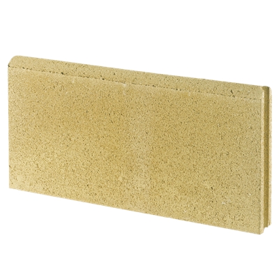 Bordurette béton droite ép. 50mm x 24cm 0.50ml Paille Fabemi