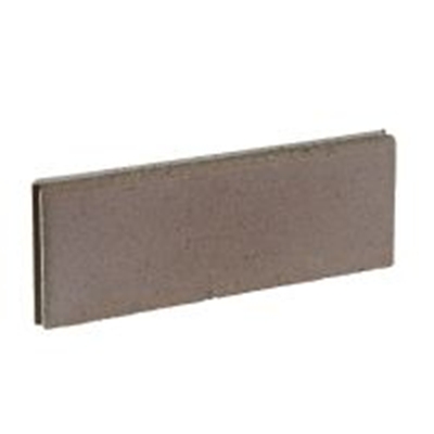 Bordurette béton lisse à emboîtement ép. 50mm x 20cm 0.50ml Gris