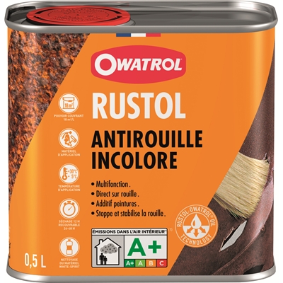Antirouille Rustol bidon 0.5L