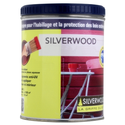 Peinture de retouche p/ clin Extra pot 1kg Blanc Perle