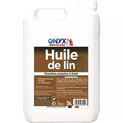 Huile de lin bidon 5L