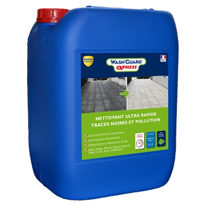 WASH GUARD EXPRESS 20L NETTOYANT EXPRESS GUARD INDUSTRIEL CONSO 6M2/L