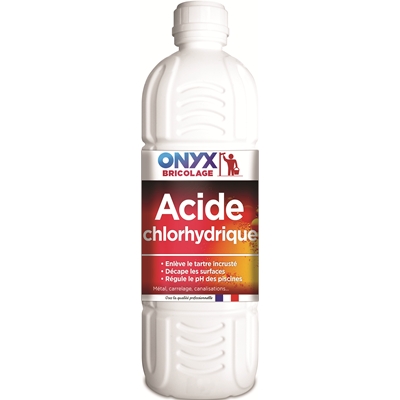 Acide chlorydrique Onyx 23% bouteille 1L