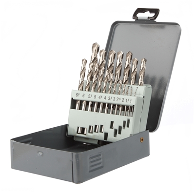 Forets métaux HSS meulé Pro 1.0 à 10mm de 0.5 en 0.5mm coffret de 19
