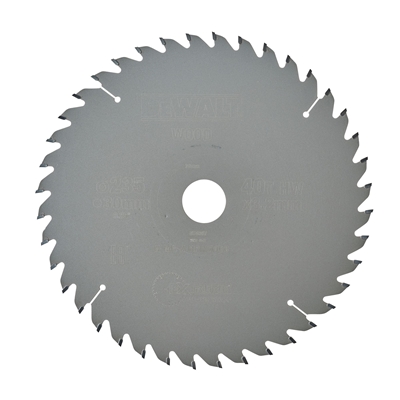 Lame p/ scie circulaire Extrême Workshop 40 dents 10° ép. 3 x 235mm alésage 30mm