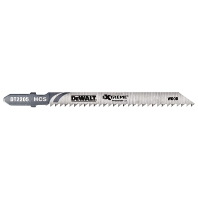 Lames XPC p/ scie sauteuse dentures rectifiées HCS coupe fine bois tendre 30mm max paquet de 5