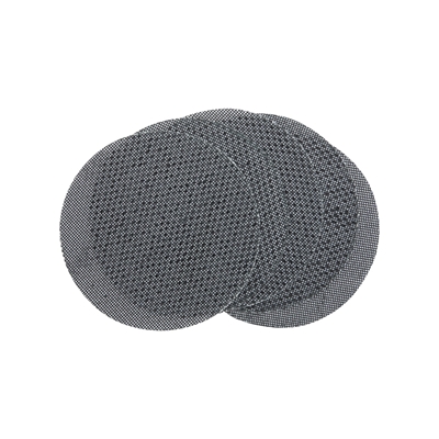 Disques abrasifs velcro D. 125mm grain 80 maille durée de vie extra longue paquet de 4