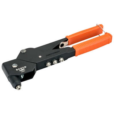 Pince a rivets pop tete pivotante 360° fixe le metal le cuir la toile le vinyl