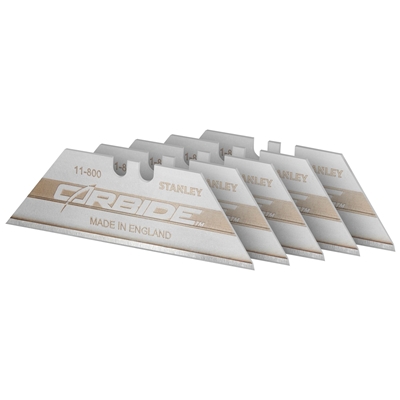 Lames de couteau trapèze carbure de tungtène Carbide Fatmax carte de 5 pcs