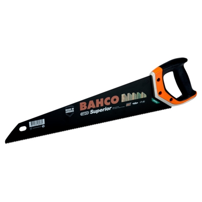 Scie égoïne lame 475mm Superior poignée bi-matière p/ coupe bois